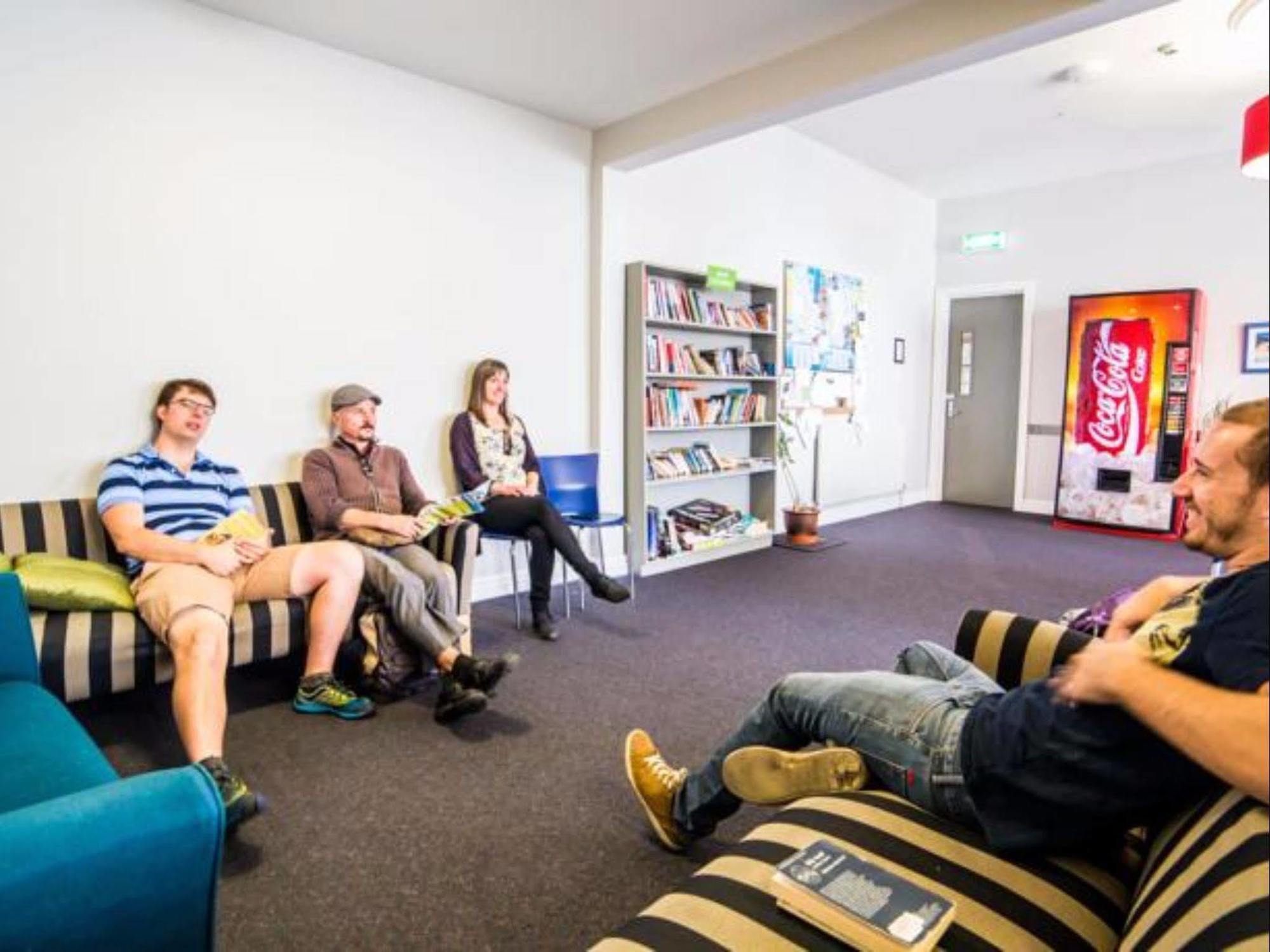 Haka House Christchurch Exterior foto The common room at the International House